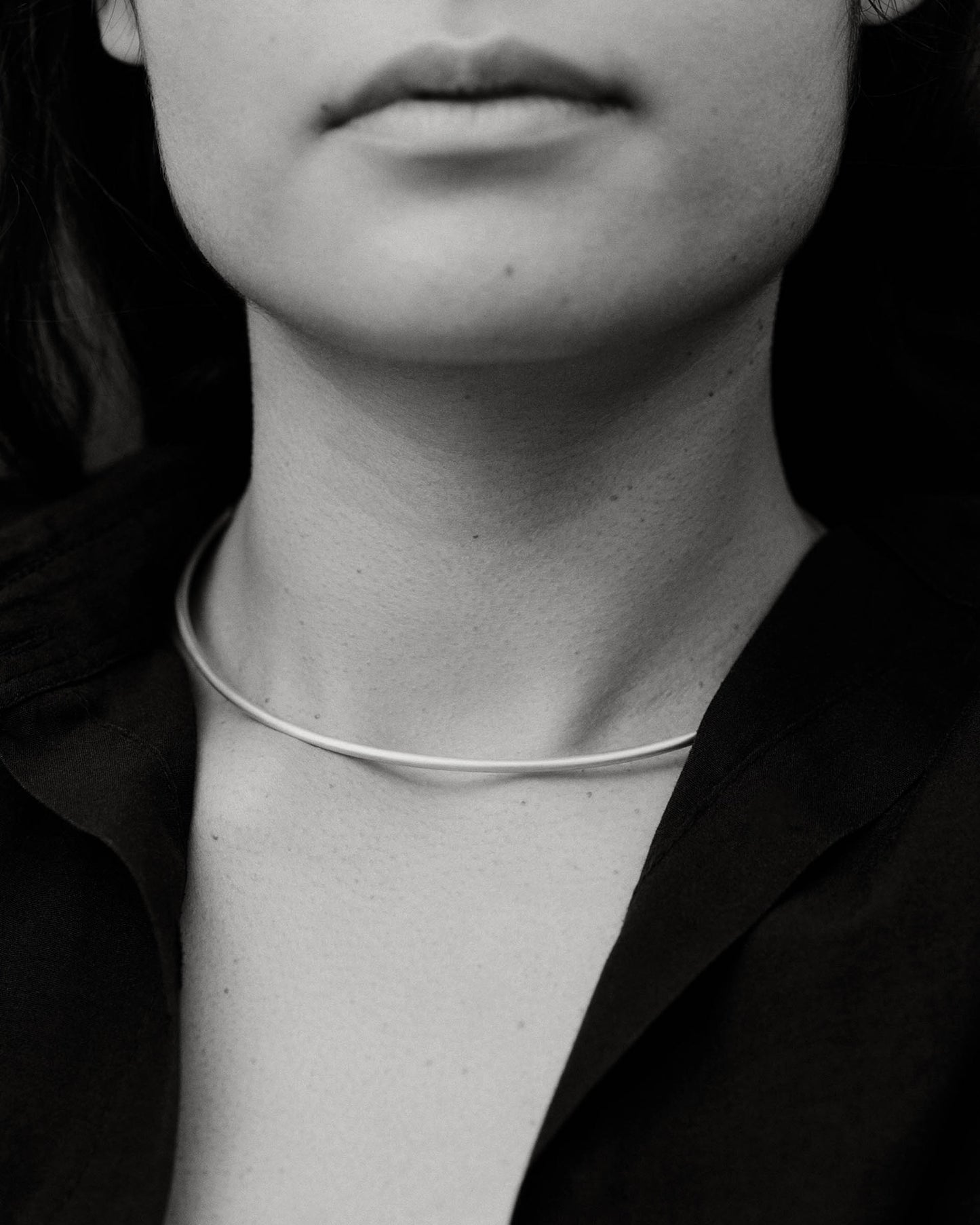 Tiana Marie Combes Roman Collar in 14k Yellow Gold.