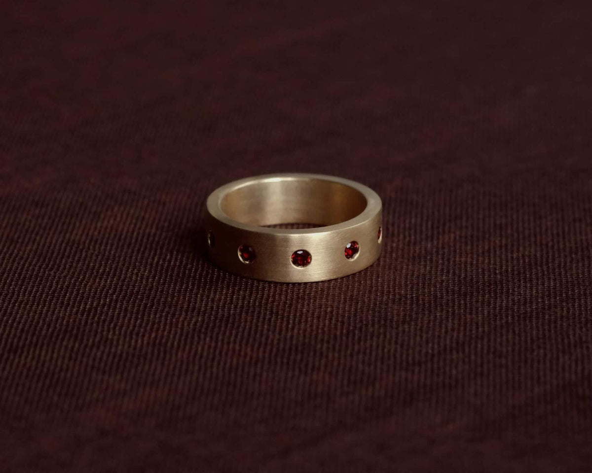 Garnet Palermo Ring