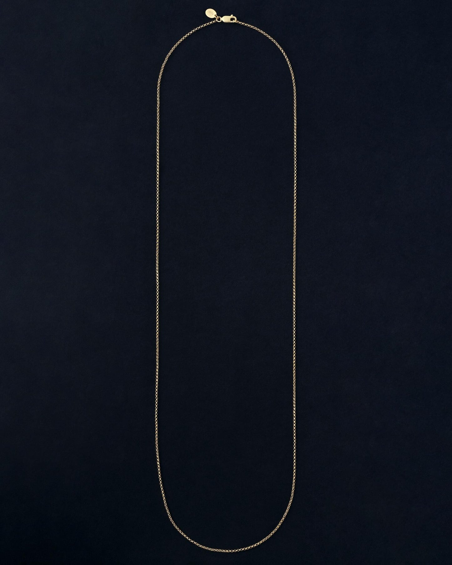 Tiana Marie Combes Olympic Chain in 14k Yellow Gold.