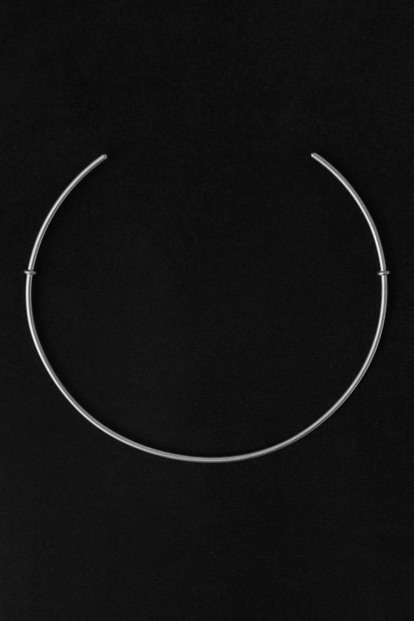 Tiana Marie Combes Roman Collar in Sterling Silver.