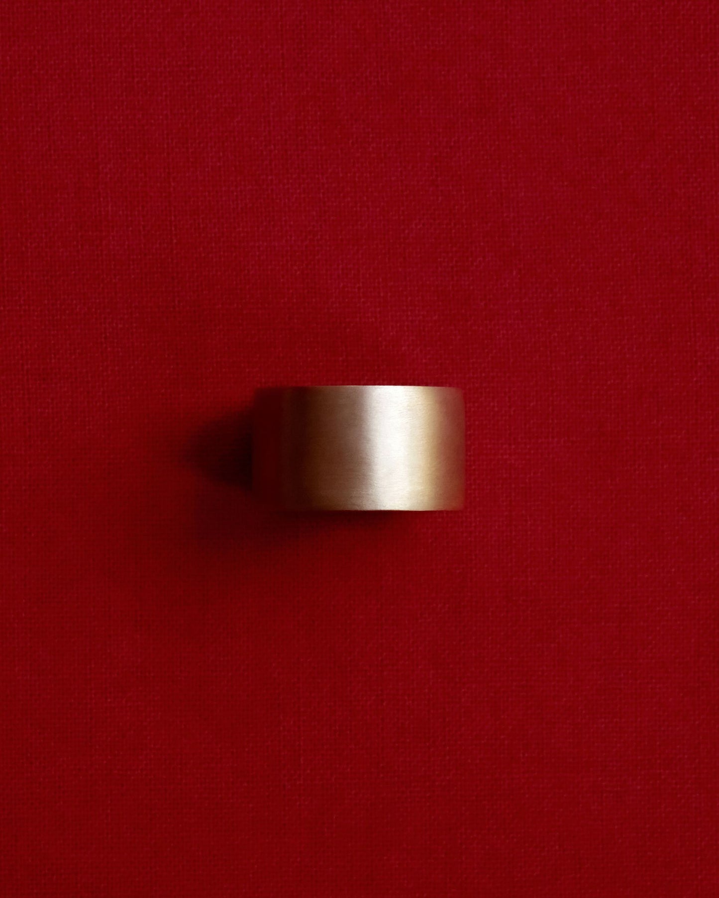Tiana Marie Combes Palermo Cigar Band in 14k Yellow Gold.