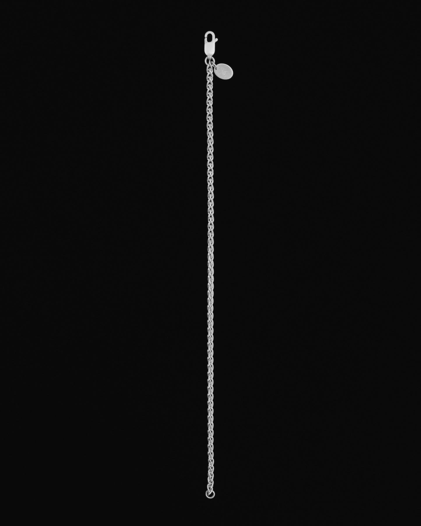 Tiana Marie Combes Riding Chain Bracelet in Sterling Silver.