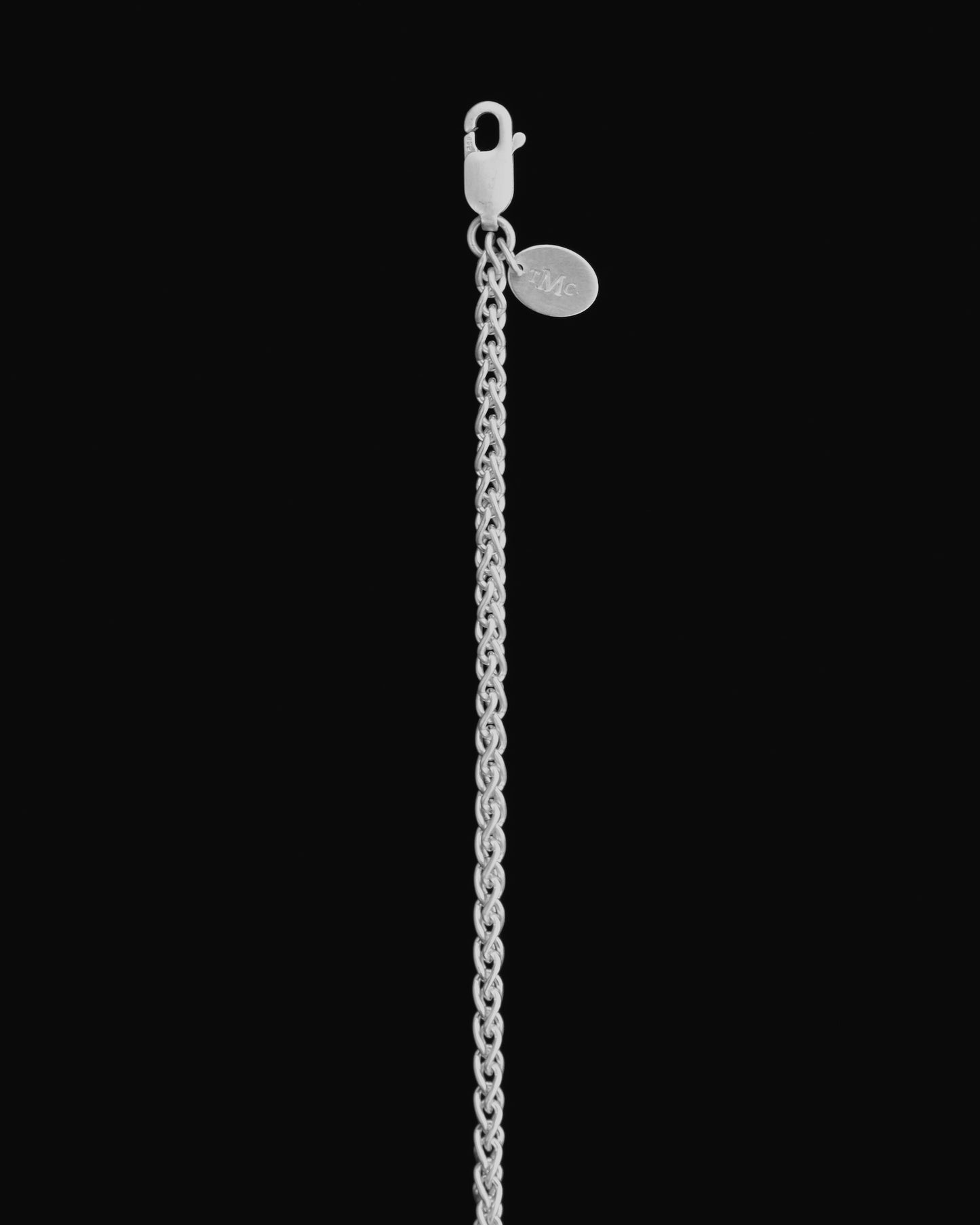 Tiana Marie Combes Riding Chain Bracelet in Sterling Silver.