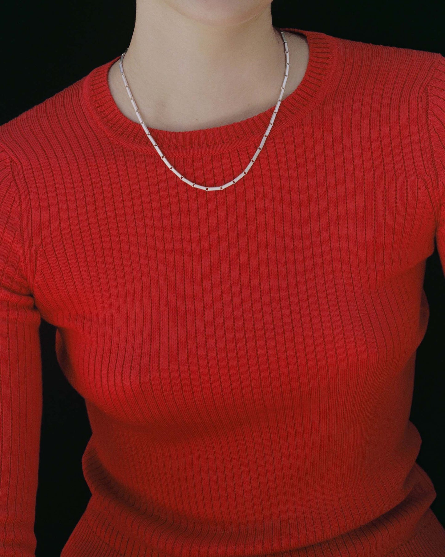 Tiana Marie Combes Estate Chain in Sterling Silver.