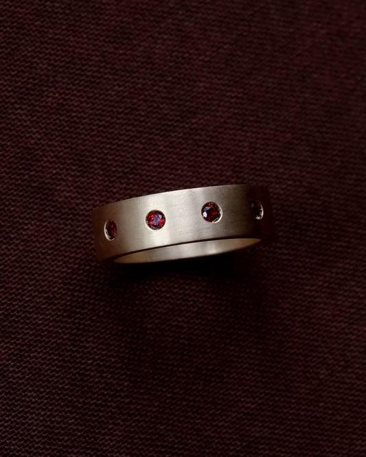 Garnet Palermo Ring