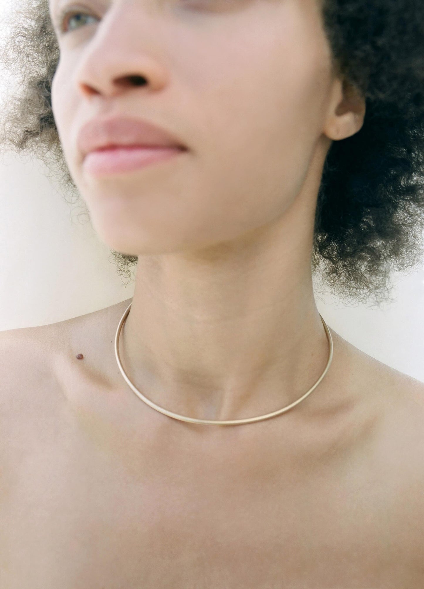 Tiana Marie Combes Classic Collar in 14k Yellow Gold.