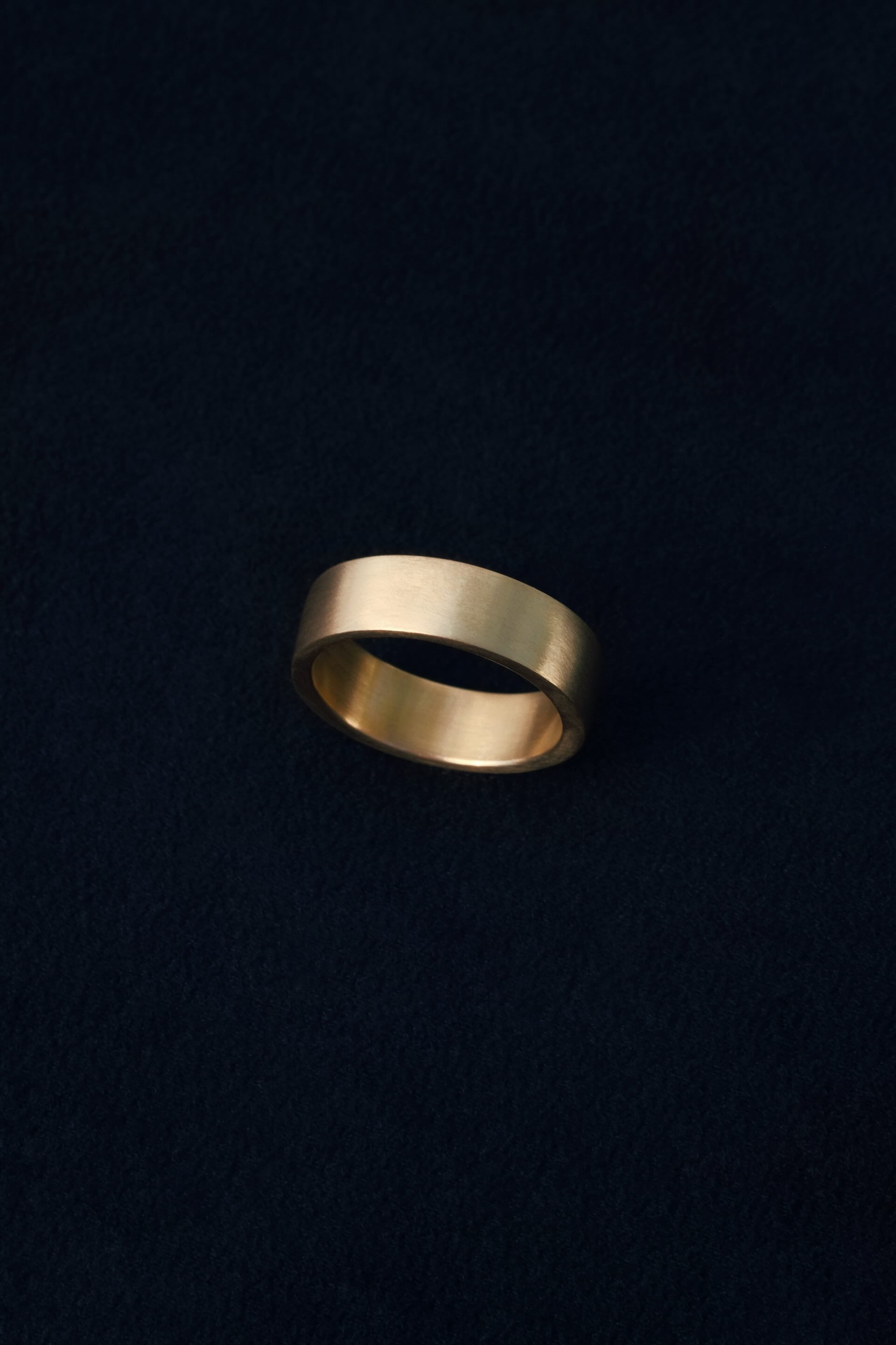 Tiana Marie Combes Palermo Ring Wide in 14k Yellow Gold.