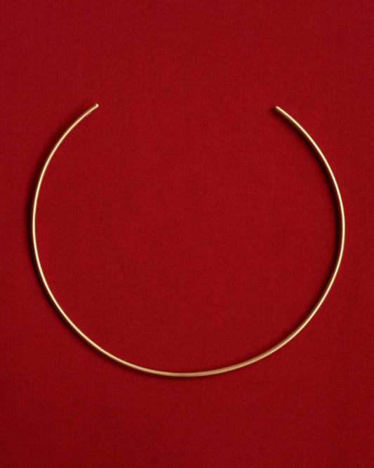 Tiana Marie Combes Classic Collar in 14k Yellow Gold.