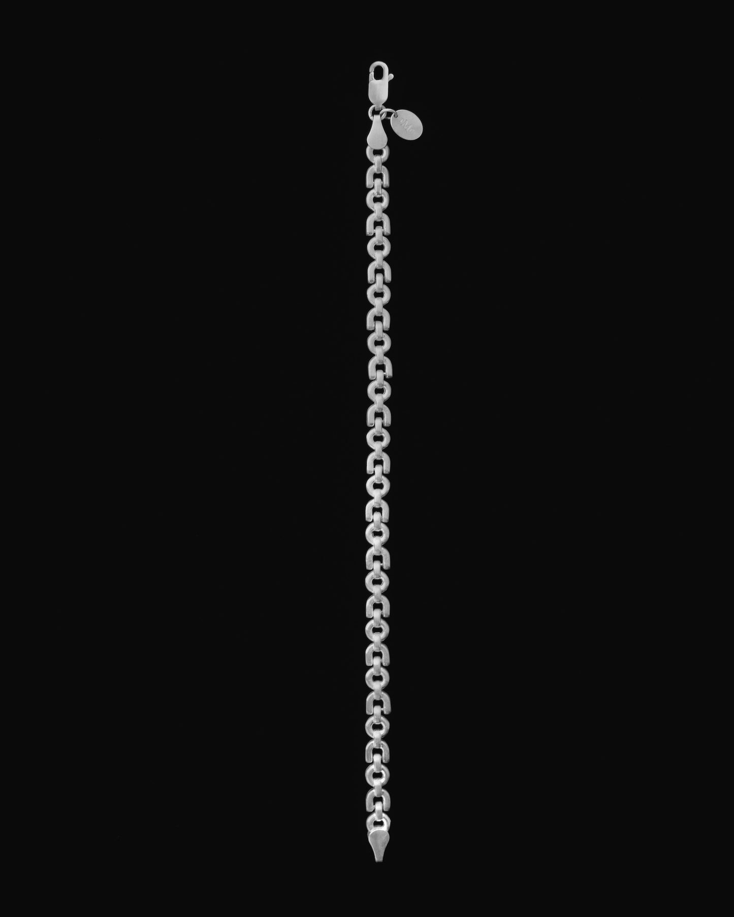 Tiana Marie Combes Equestrian Chain Bracelet in Sterling Silver.
