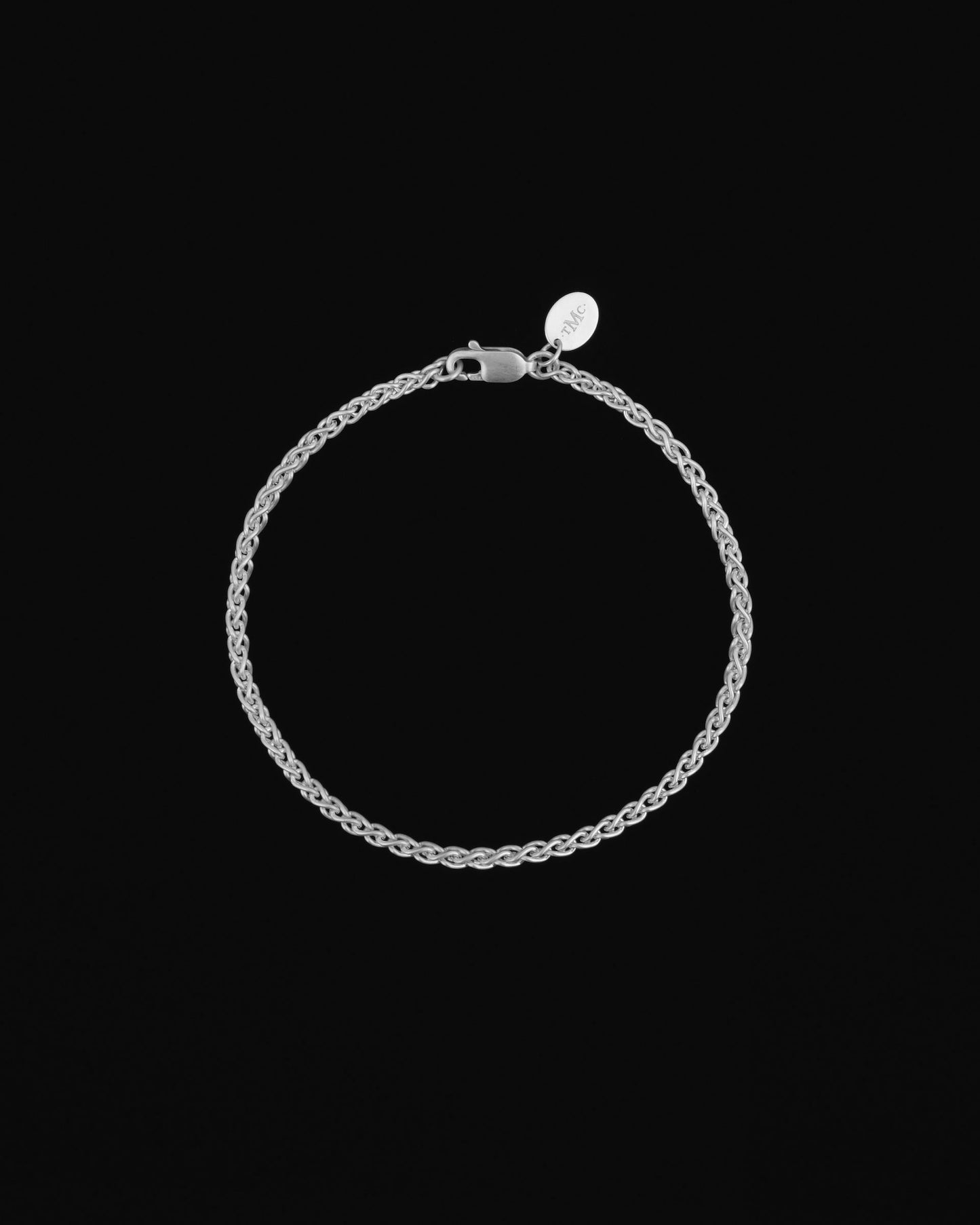 Tiana Marie Combes Riding Chain Bracelet in Sterling Silver.